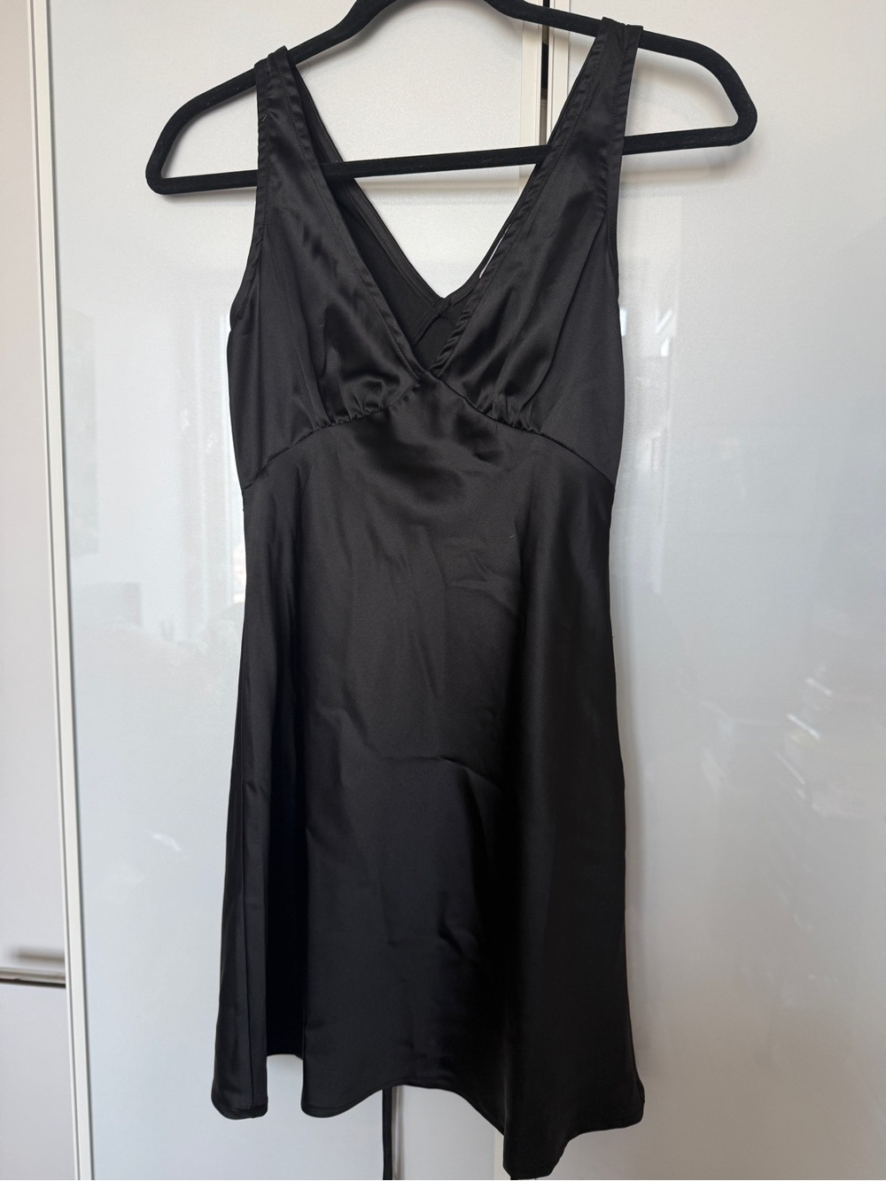 Princess Polly Nellie Black V-Neck Mini Dress